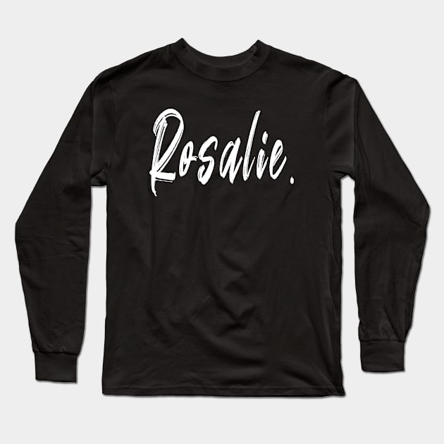 name girl Rosalie Long Sleeve T-Shirt by CanCreate